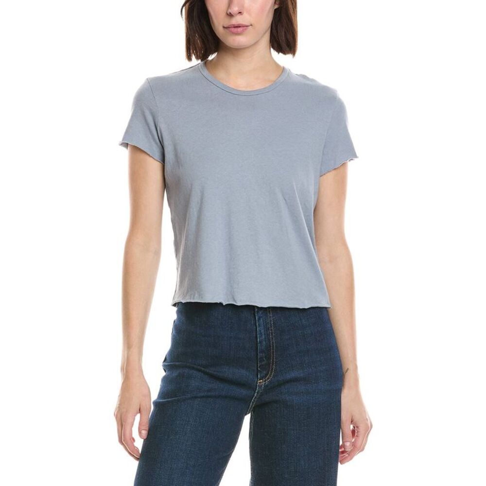 James Perse Womens  Vintage Little Boy T-Shirt